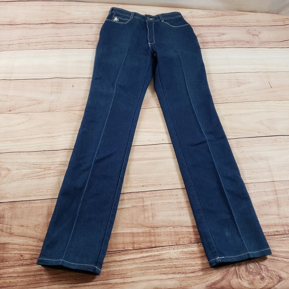 VINTAGE‎ Braxton Jeans Women 10ss Blue Straight Denim Dark Wash Ladies 26x33